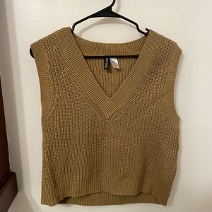 H&M Rib-Knit Sweater Vest